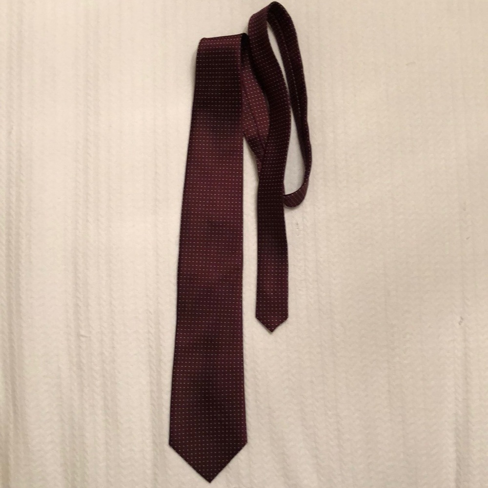 Dark Red Tie